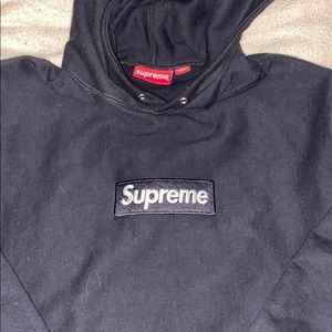 Black Supreme Bogo hoodie
